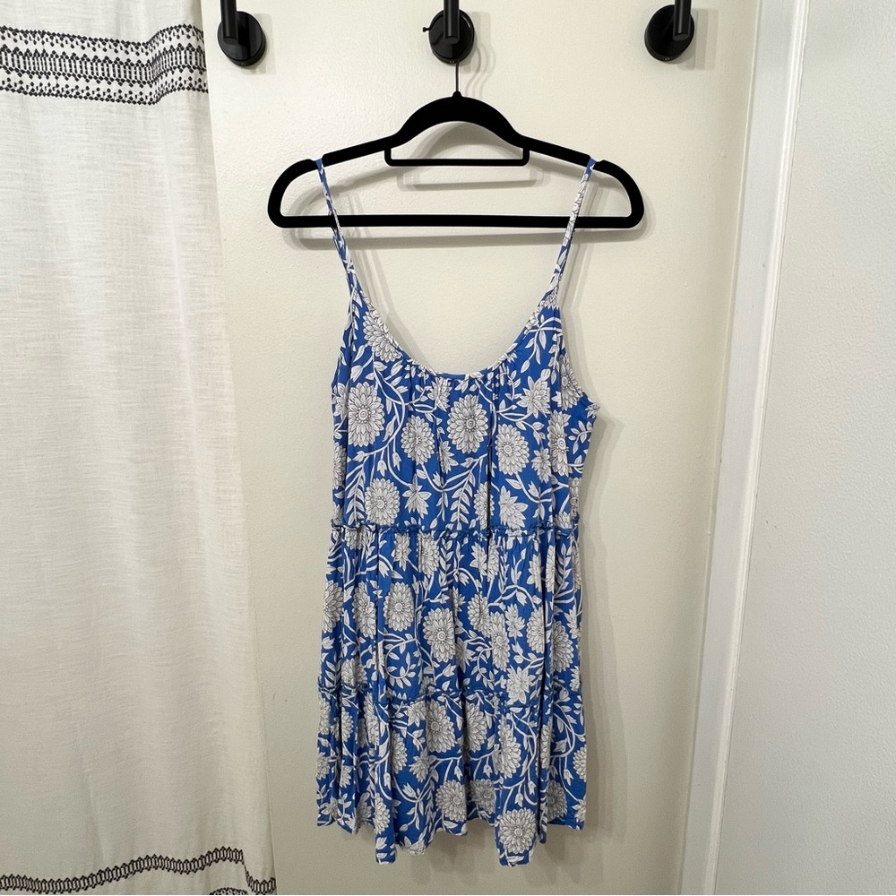 Blue summer dress